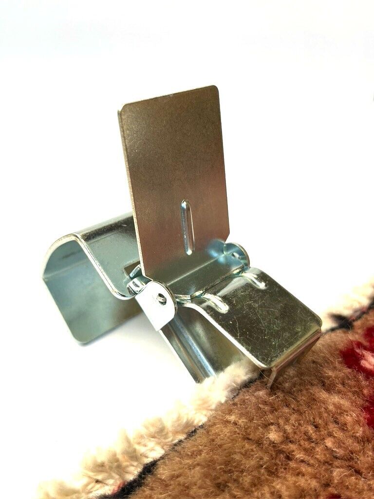 Set of 5x RUG CLIPS HEAVY DUTY HANGING CLIP/ GRIPPERS/RUG HOLDERS/RUG ...