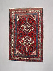 Vintage Traditional Tribal Karaja Rug Wool Oriental HandMade Rug 189x121 cm