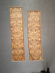 Pair of Long Ziegler Runners  313x86 cm and 342x82cm