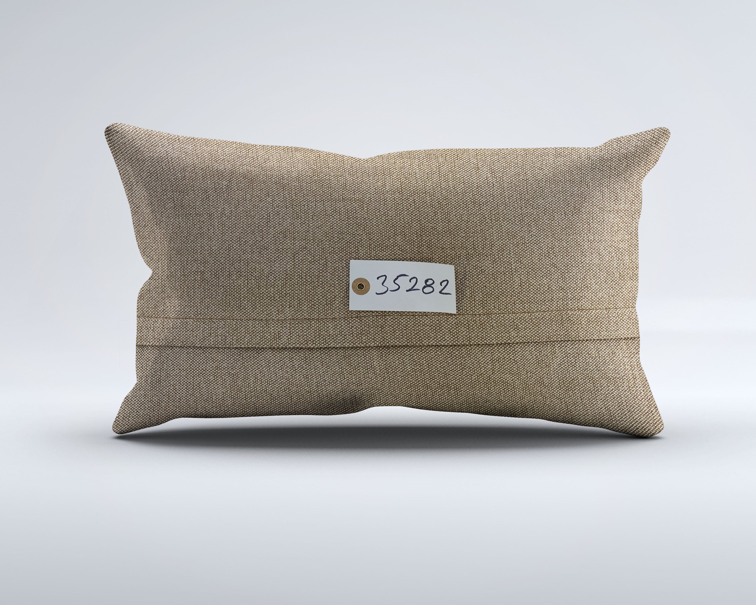 Vintage Turkish Kilim Cushion Cover 30x50 cm Lumbar Wool Kelim Pillowcase 35282