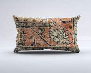 Handmade Carpet Cushion Cover Carpet Pillow 50x30 cm Turkish 35305
