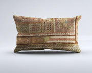 Handmade Carpet Cushion Cover Carpet Pillow 50x30 cm Turkish 35310