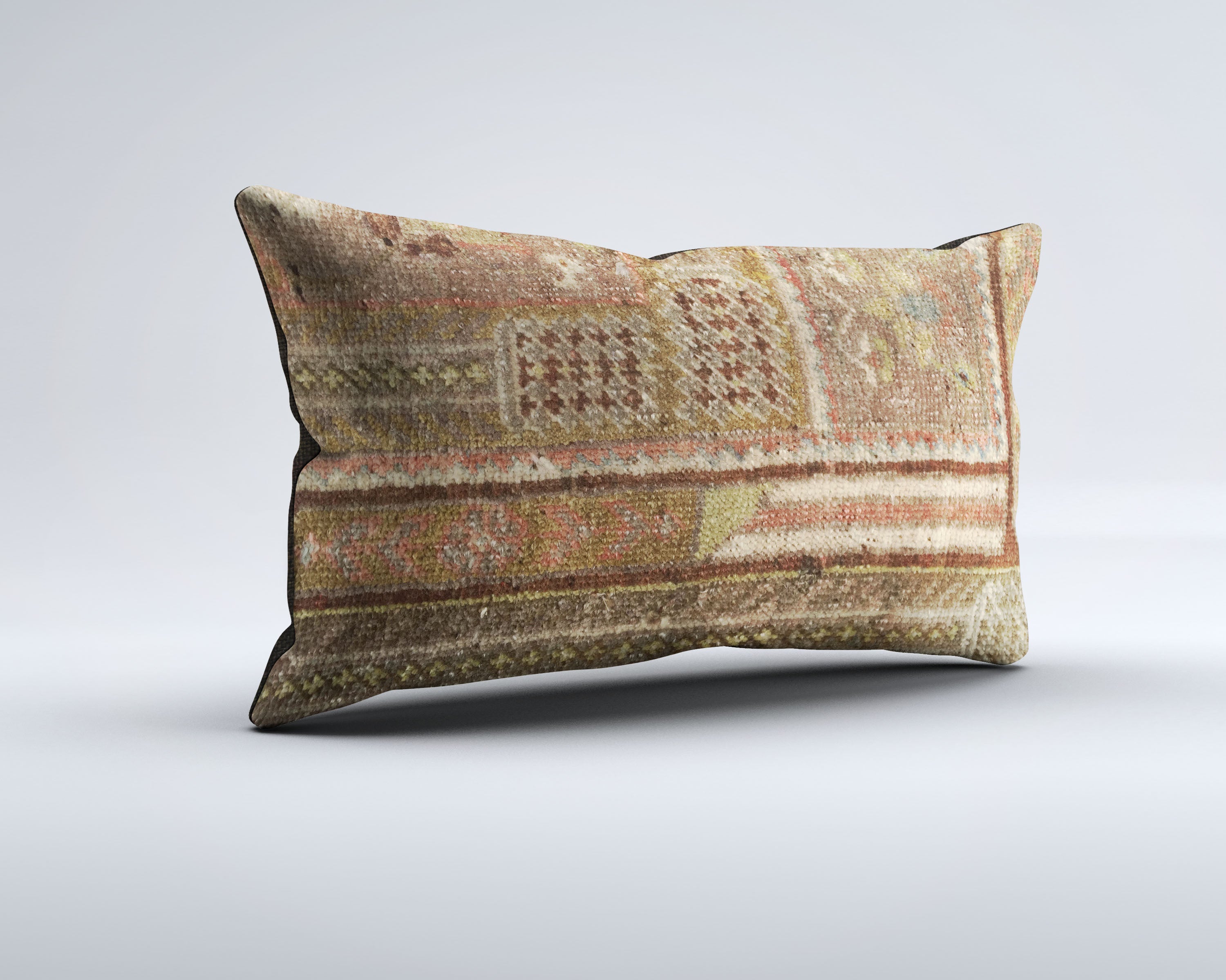 Handmade Carpet Cushion Cover Carpet Pillow 50x30 cm Turkish 35310