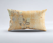 Handmade Carpet Cushion Cover Carpet Pillow 50x30 cm Turkish 35311