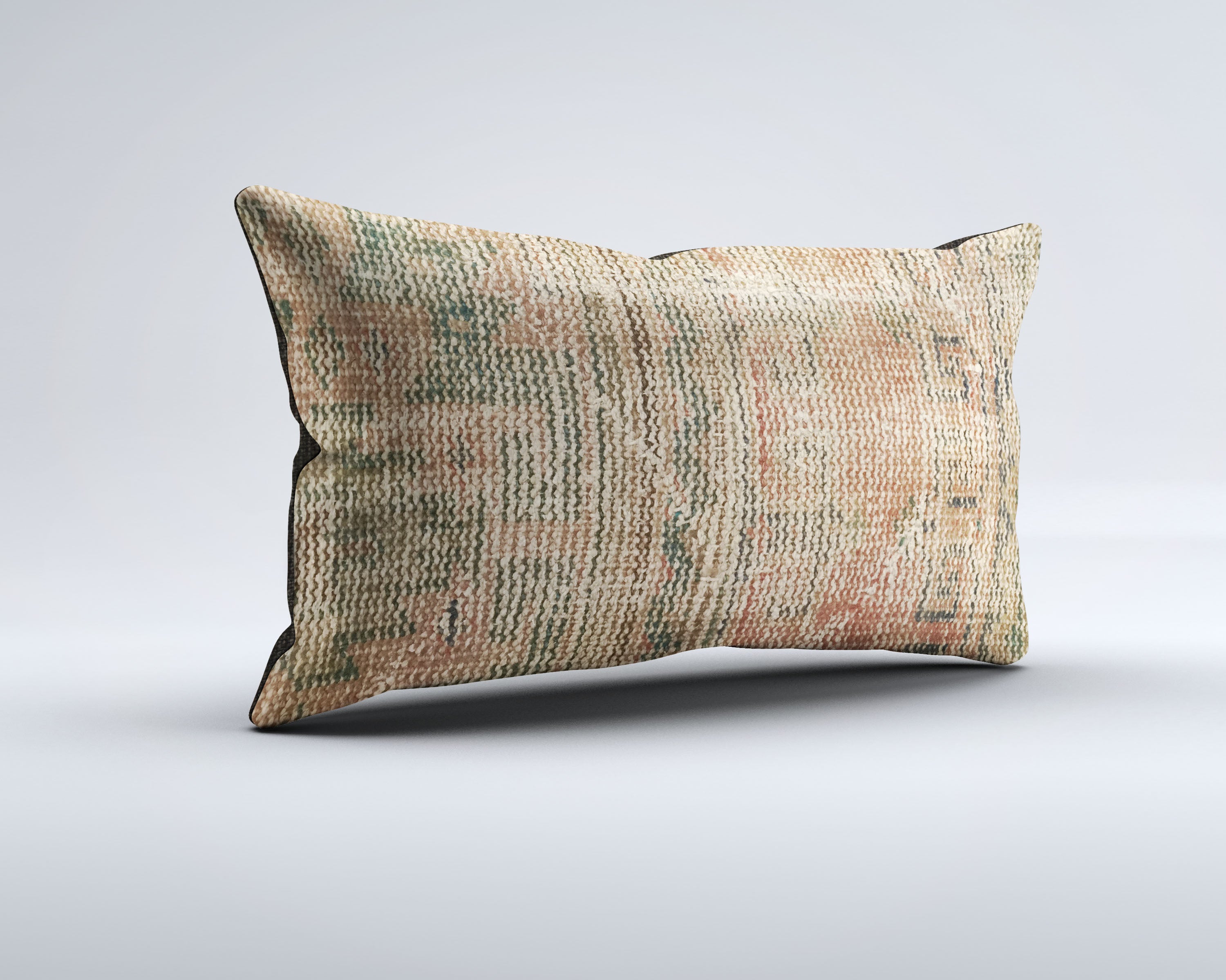 Handmade Carpet Cushion Cover Carpet Pillow 50x30 cm Turkish 35335