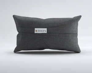 Handmade Carpet Cushion Cover Carpet Pillow 50x30 cm Turkish 35337