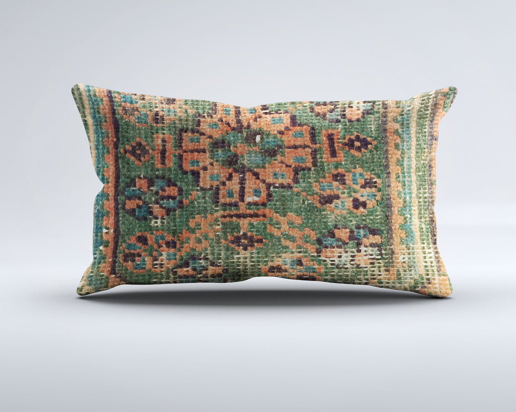 Handmade Carpet Cushion Cover Carpet Pillow 50x30 cm Turkish 35343