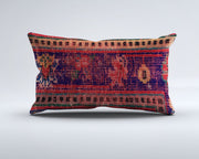 Handmade Carpet Cushion Cover Carpet Pillow 50x30 cm Turkish 35344