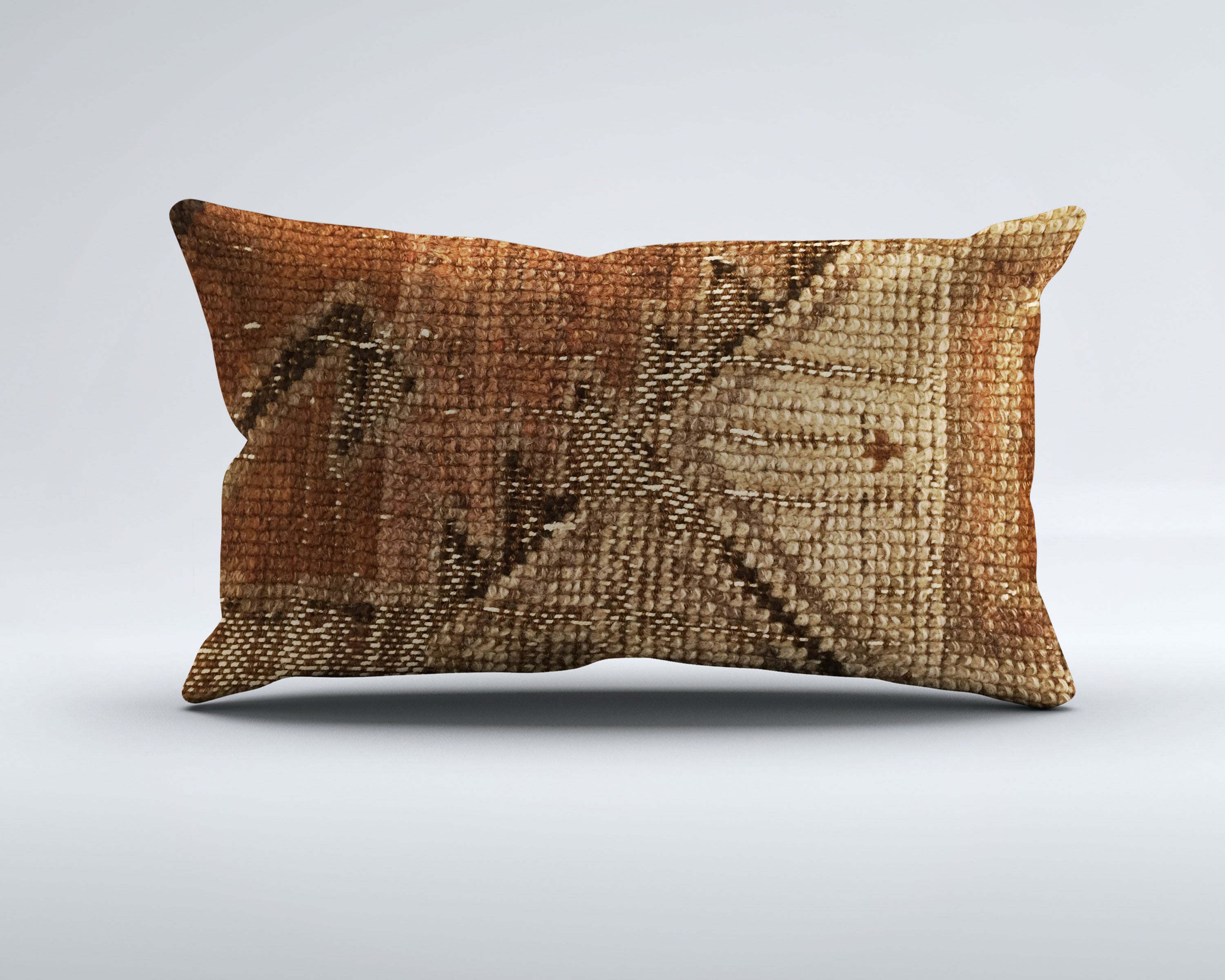 Handmade Carpet Cushion Cover Carpet Pillow 50x30 cm Turkish 35357