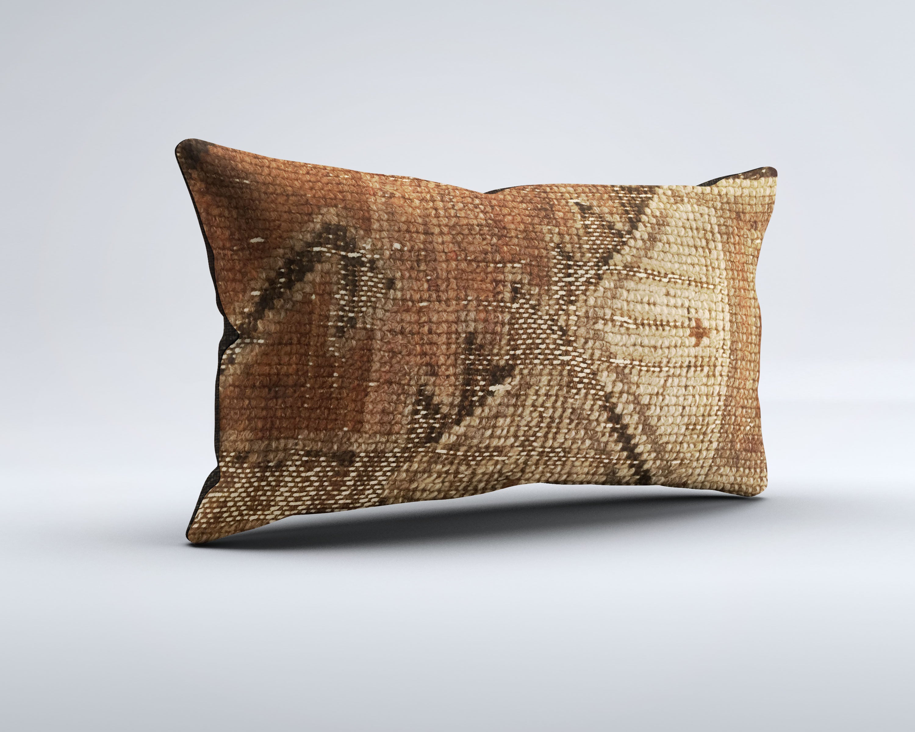 Handmade Carpet Cushion Cover Carpet Pillow 50x30 cm Turkish 35357