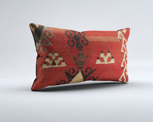 Vintage Turkish Kilim Cushion Cover, Pillowcase 30x50 cm 35360