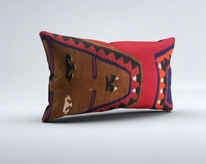 Vintage Turkish Kilim Cushion Cover, Pillowcase 30x50 cm 35361