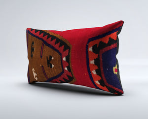 Vintage Turkish Kilim Cushion Cover, Pillowcase 30x50 cm 35361