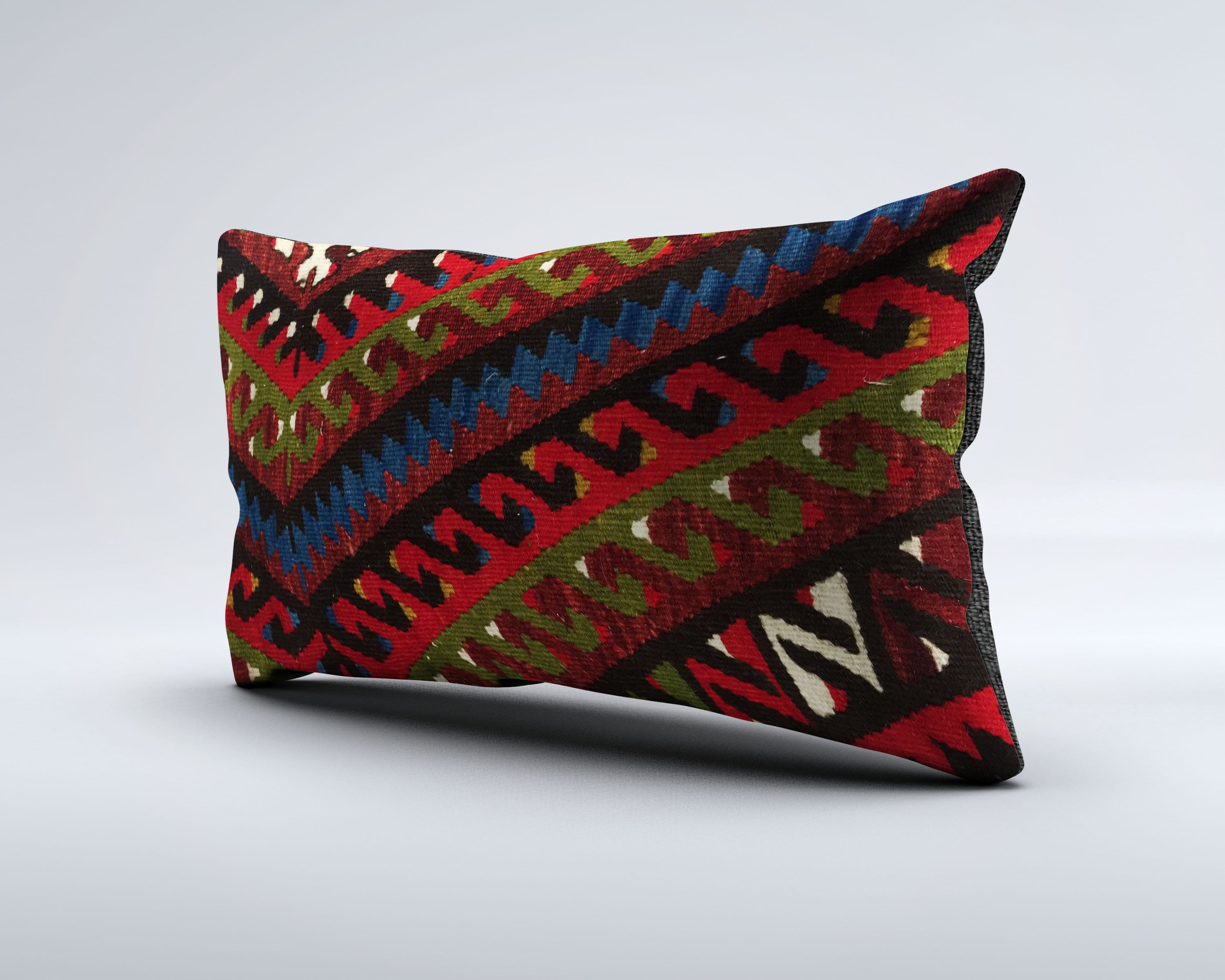 Vintage Turkish Kilim Cushion Cover, Pillowcase 30x50 cm 35365