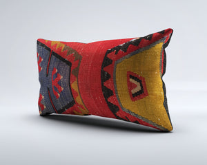Vintage Turkish Kilim Cushion Cover, Pillowcase 30x50 cm 35368