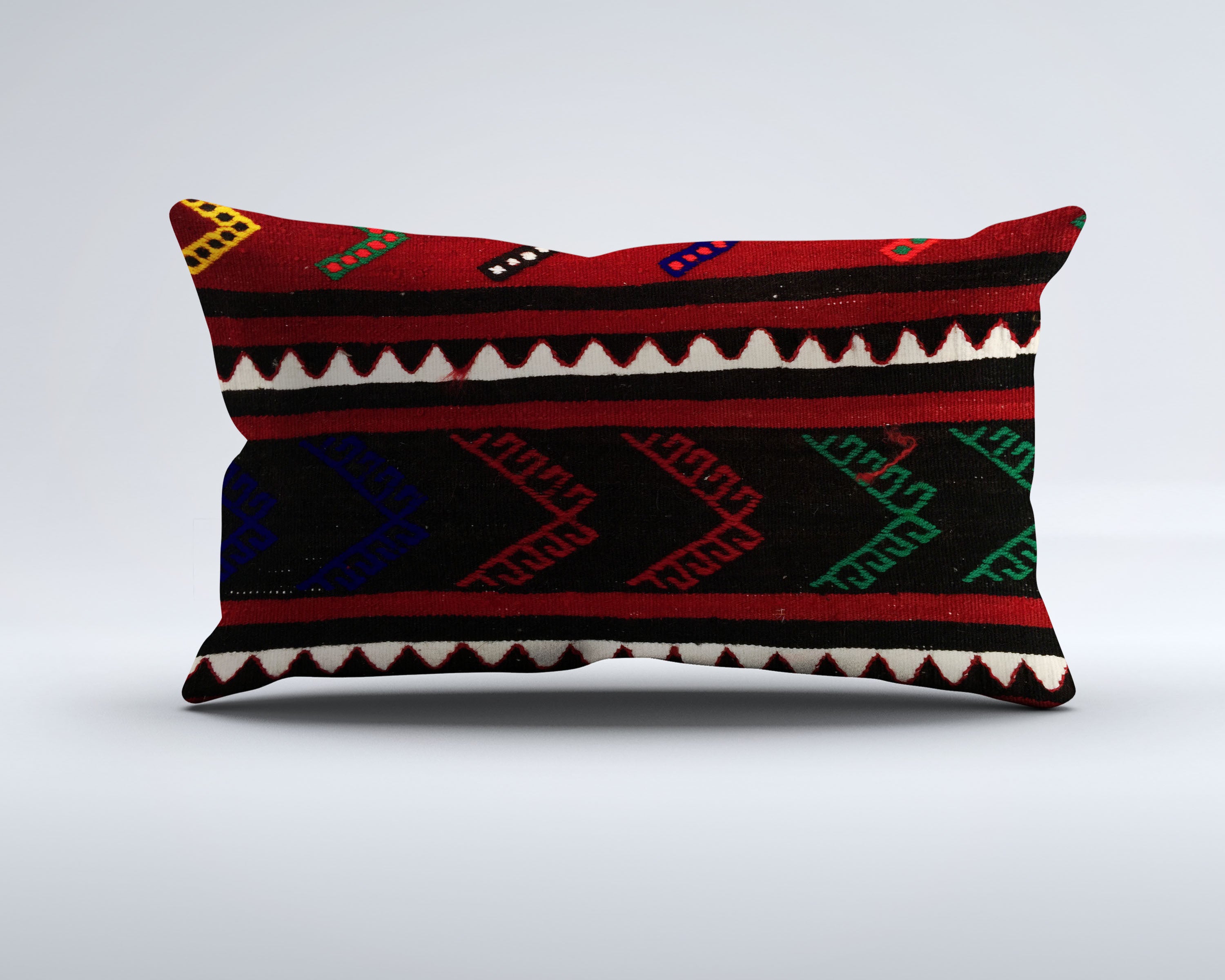 Vintage Turkish Kilim Cushion Cover, Pillowcase 30x50 cm 35370