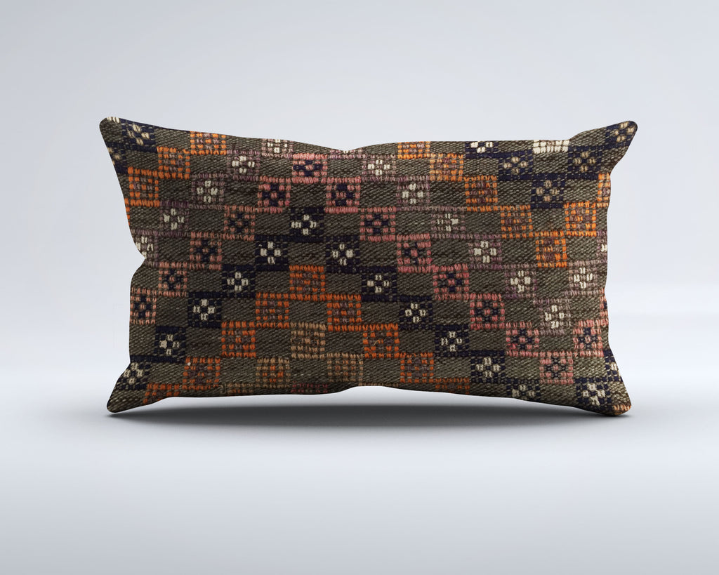 Vintage Turkish Kilim Cushion Cover, Pillowcase 30x50 cm 35373