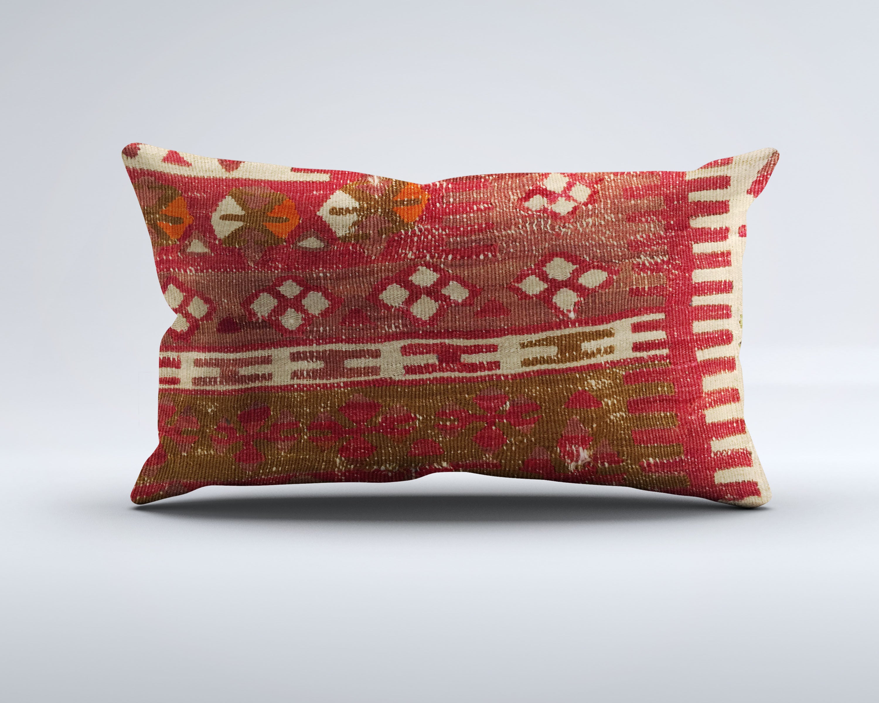 Vintage Turkish Kilim Cushion Cover, Pillowcase 30x50 cm 35378