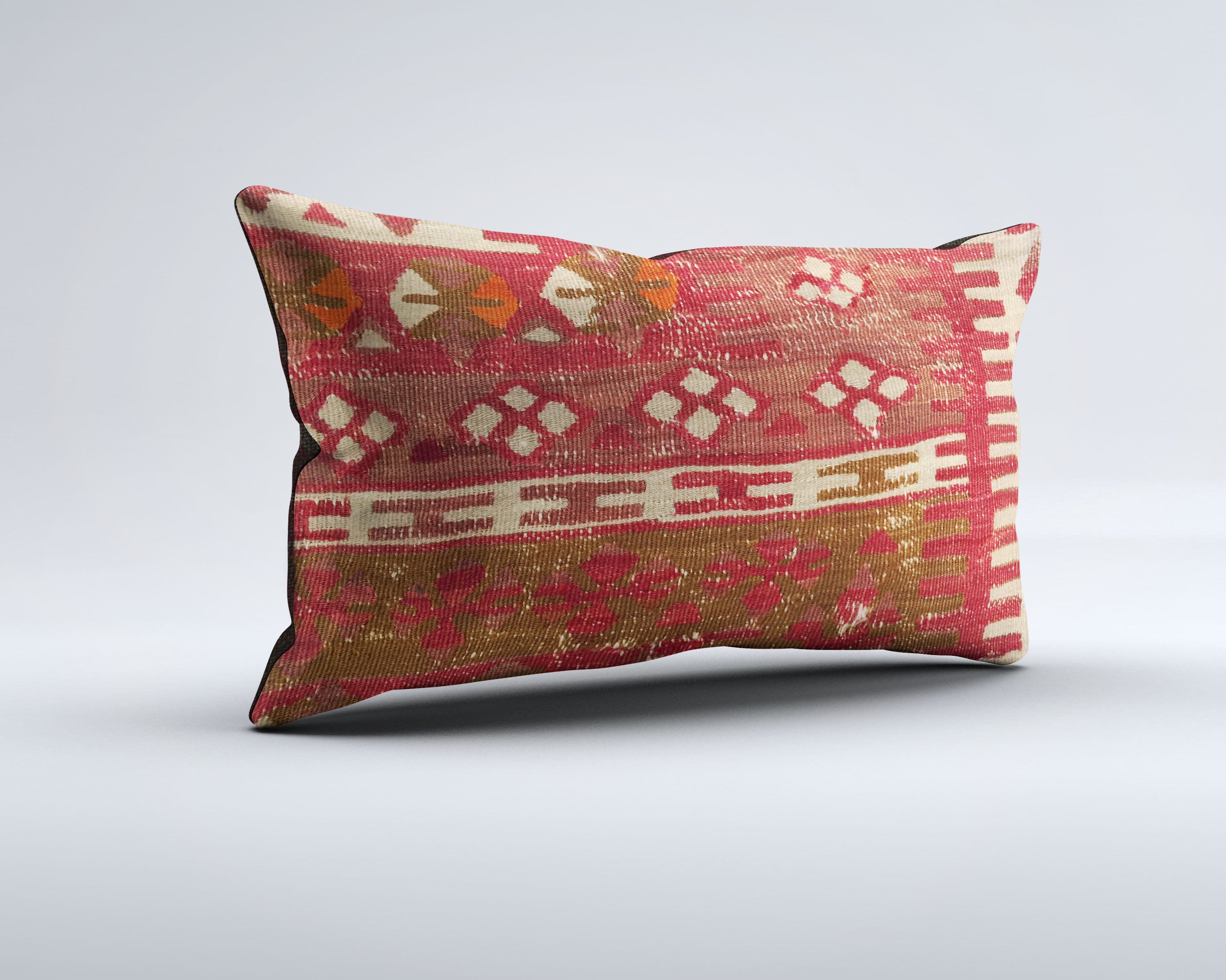 Vintage Turkish Kilim Cushion Cover, Pillowcase 30x50 cm 35378