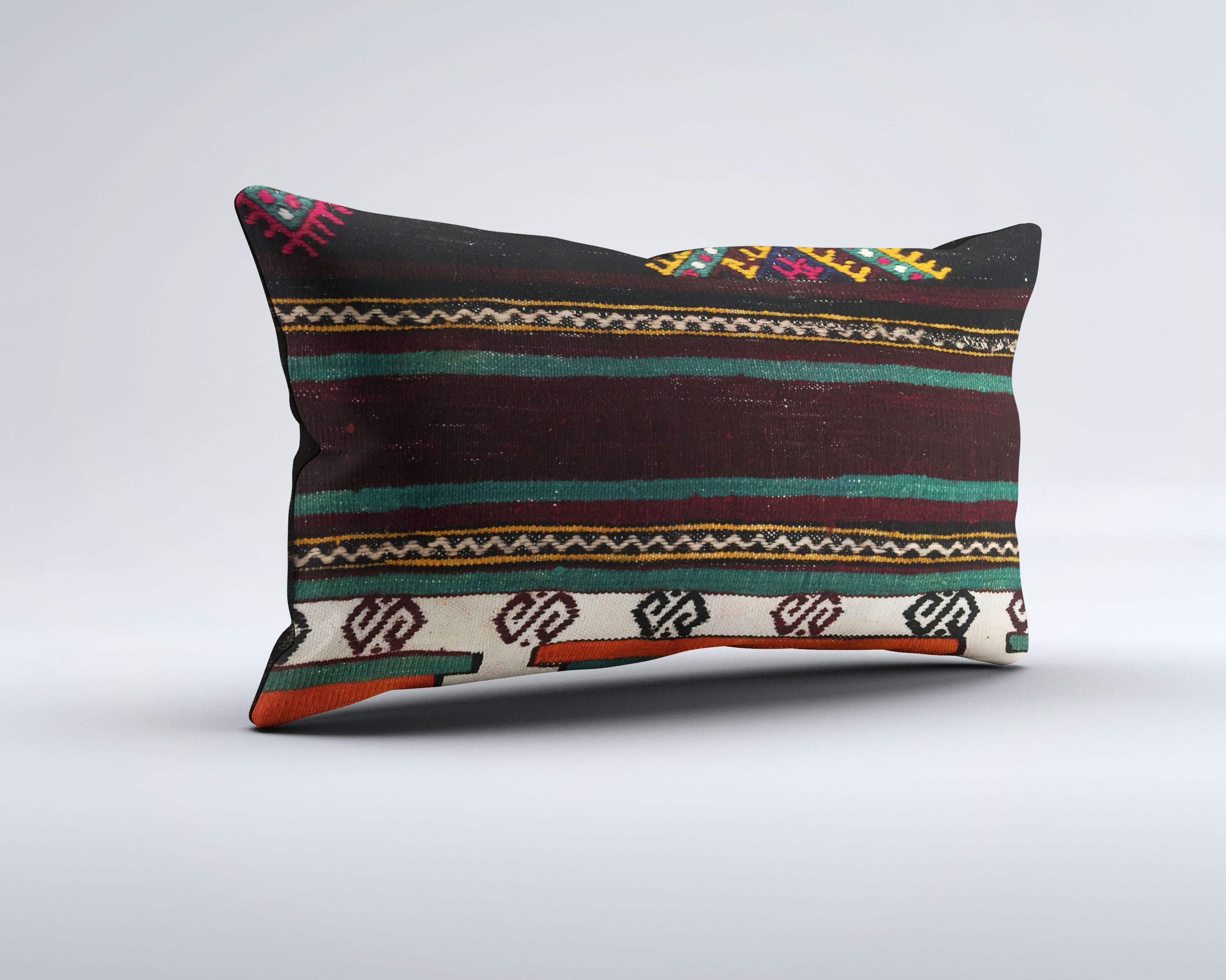 Vintage Turkish Kilim Cushion Cover, Pillowcase 30x50 cm 35379