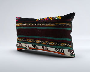 Vintage Turkish Kilim Cushion Cover, Pillowcase 30x50 cm 35379