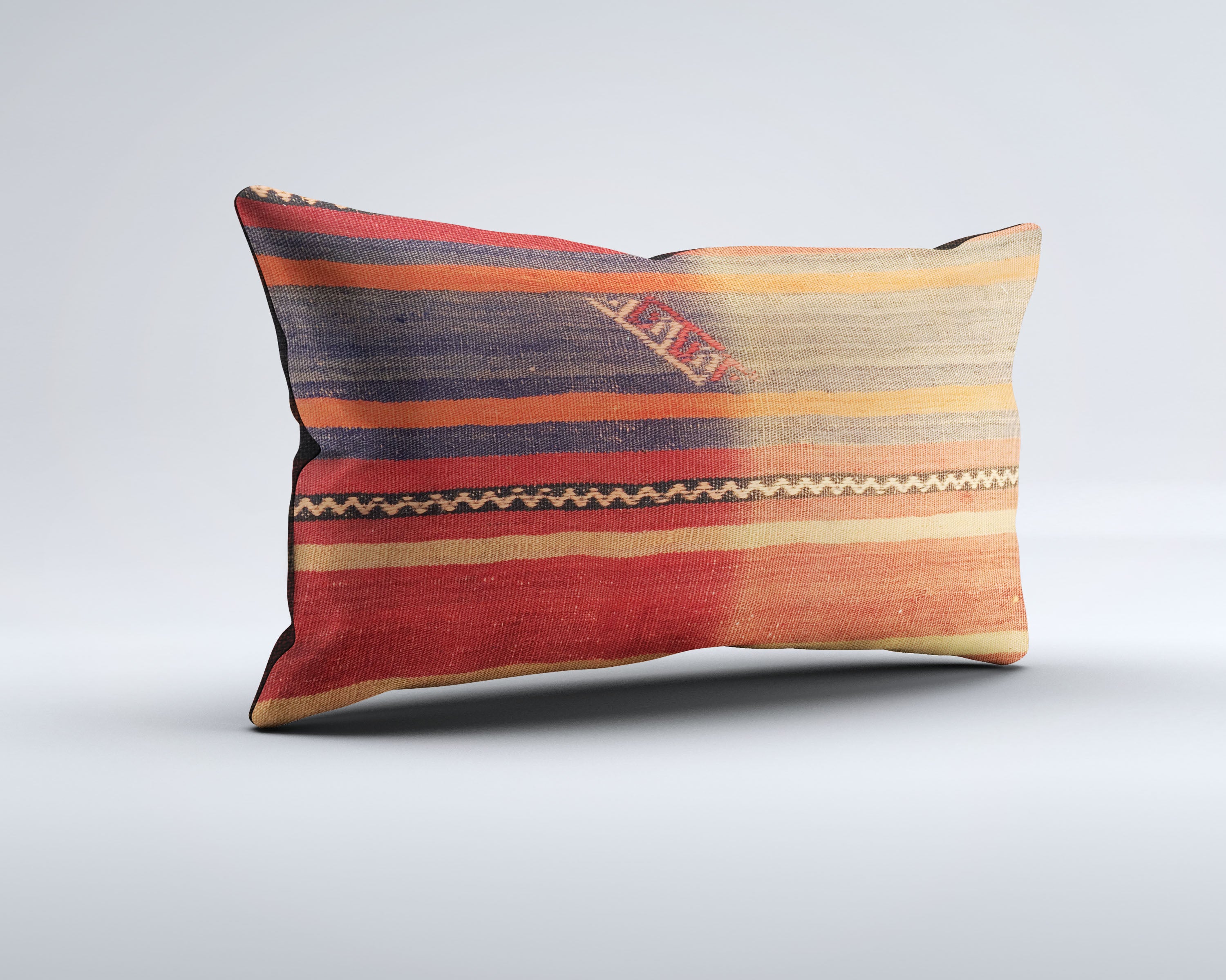 Vintage Turkish Kilim Cushion Cover, Pillowcase 30x50 cm 35386