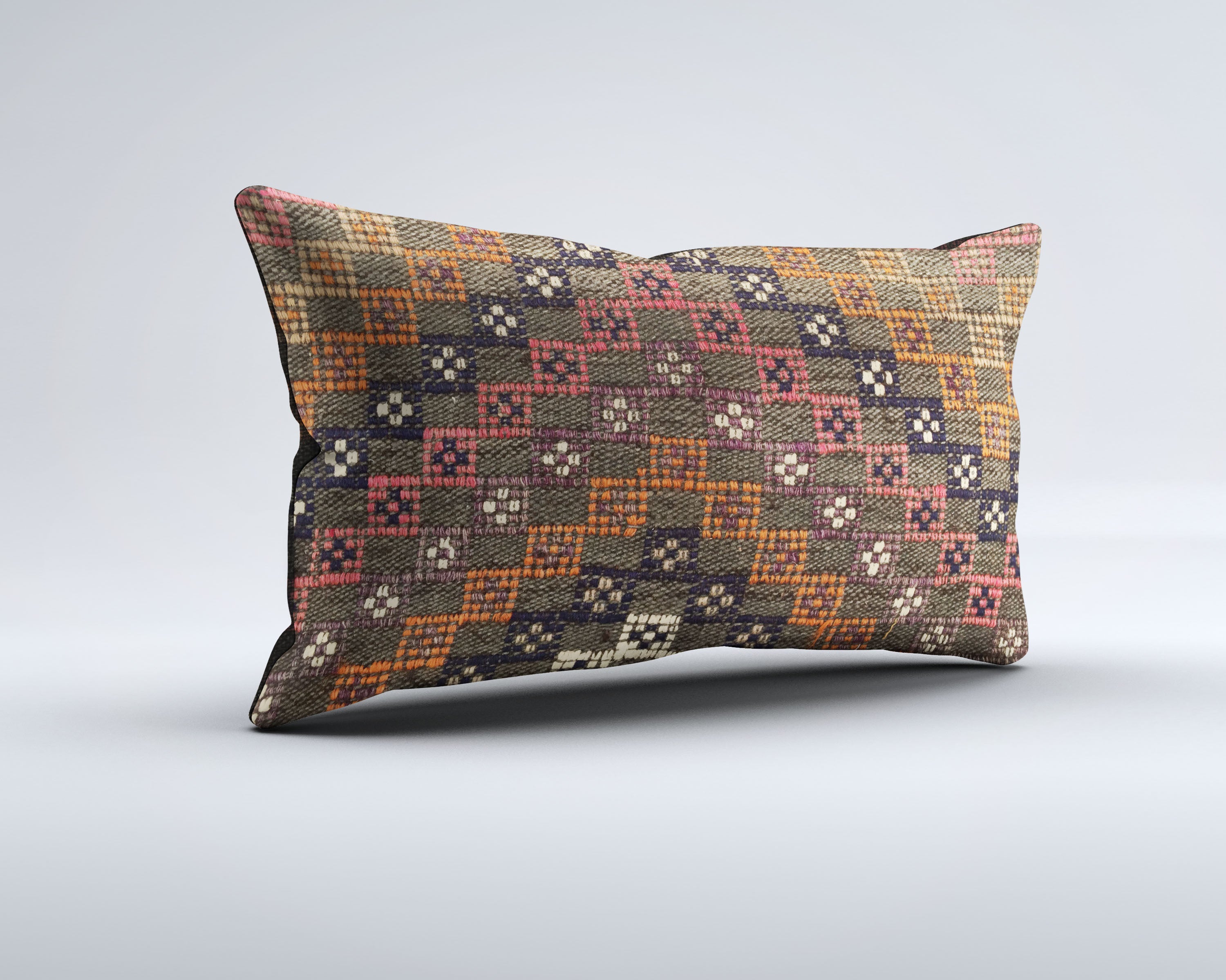 Vintage Turkish Kilim Cushion Cover, Pillowcase 30x50 cm 35387
