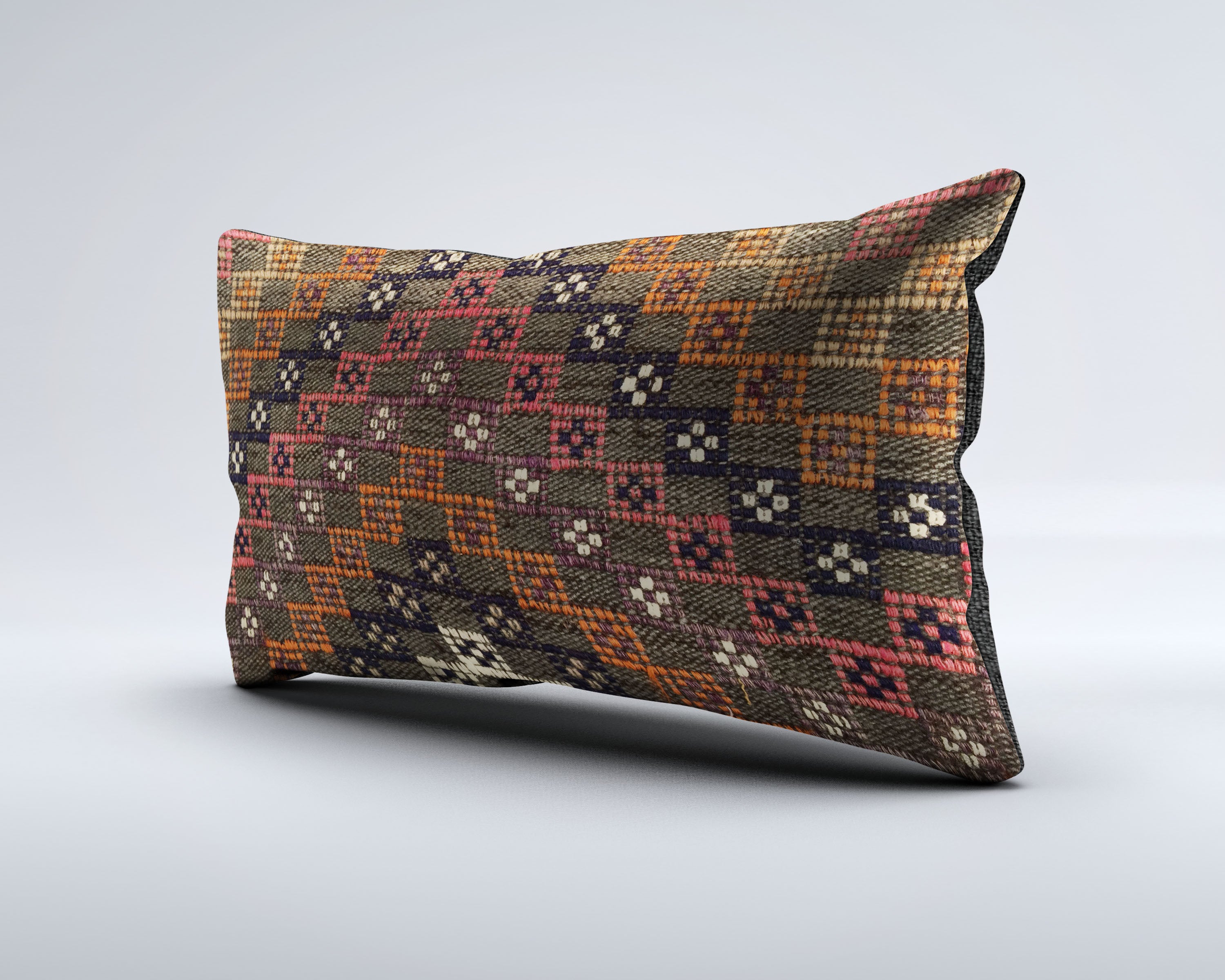 Vintage Turkish Kilim Cushion Cover, Pillowcase 30x50 cm 35387