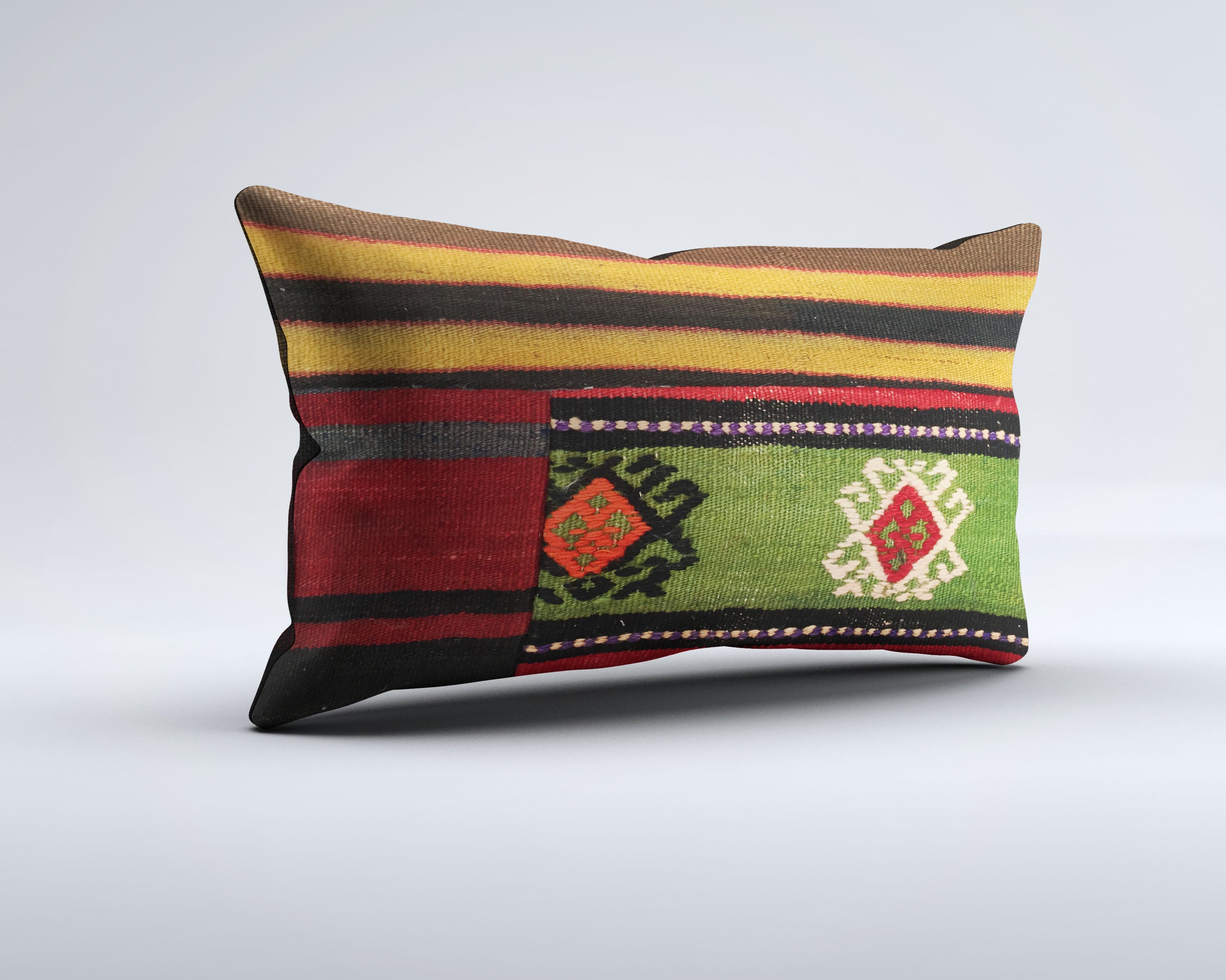 Vintage Turkish Kilim Cushion Cover, Pillowcase 30x50 cm 35389