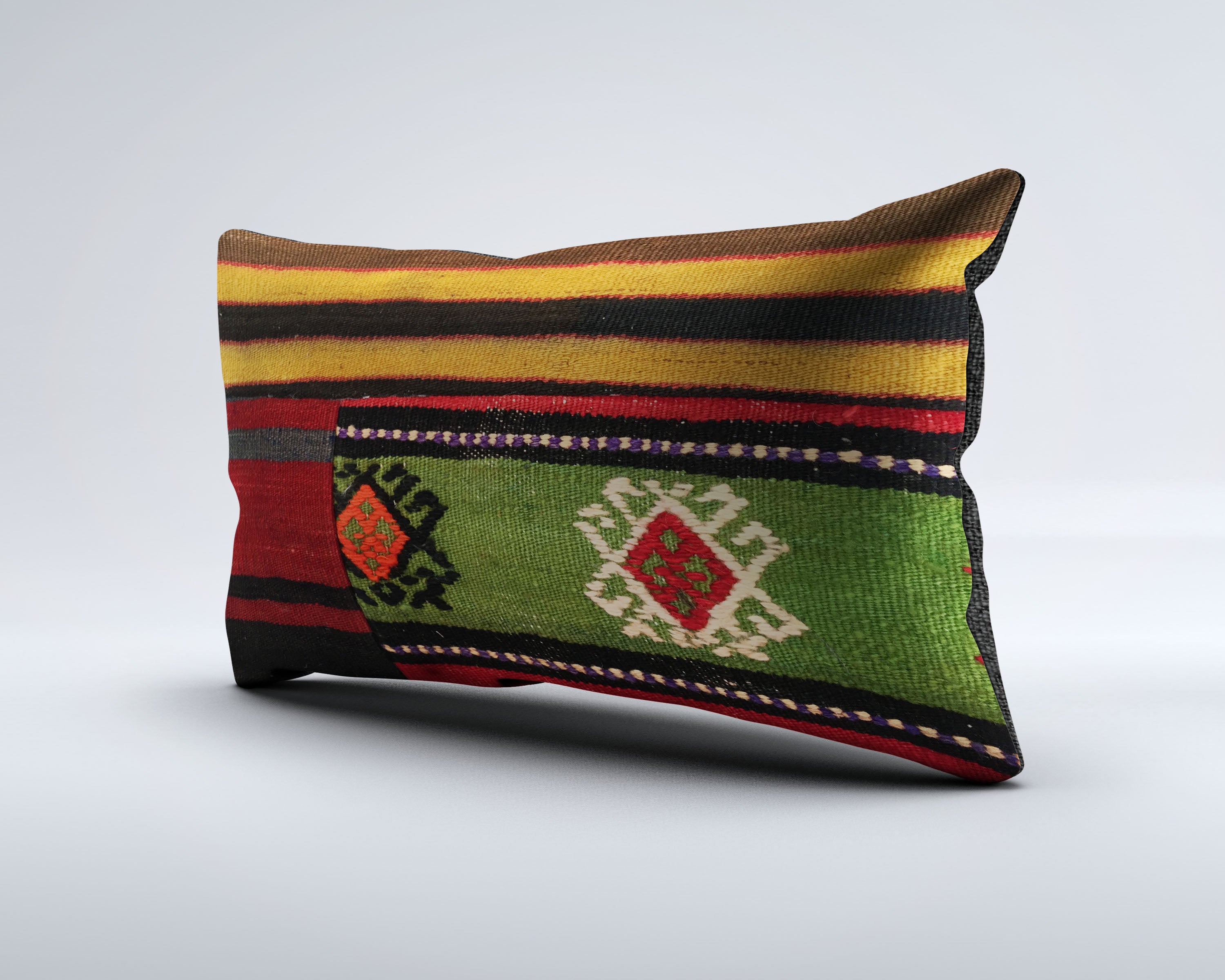 Vintage Turkish Kilim Cushion Cover, Pillowcase 30x50 cm 35389