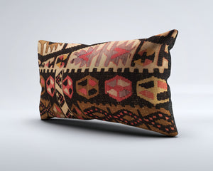 Vintage Turkish Kilim Cushion Cover, Pillowcase 30x50 cm 35390