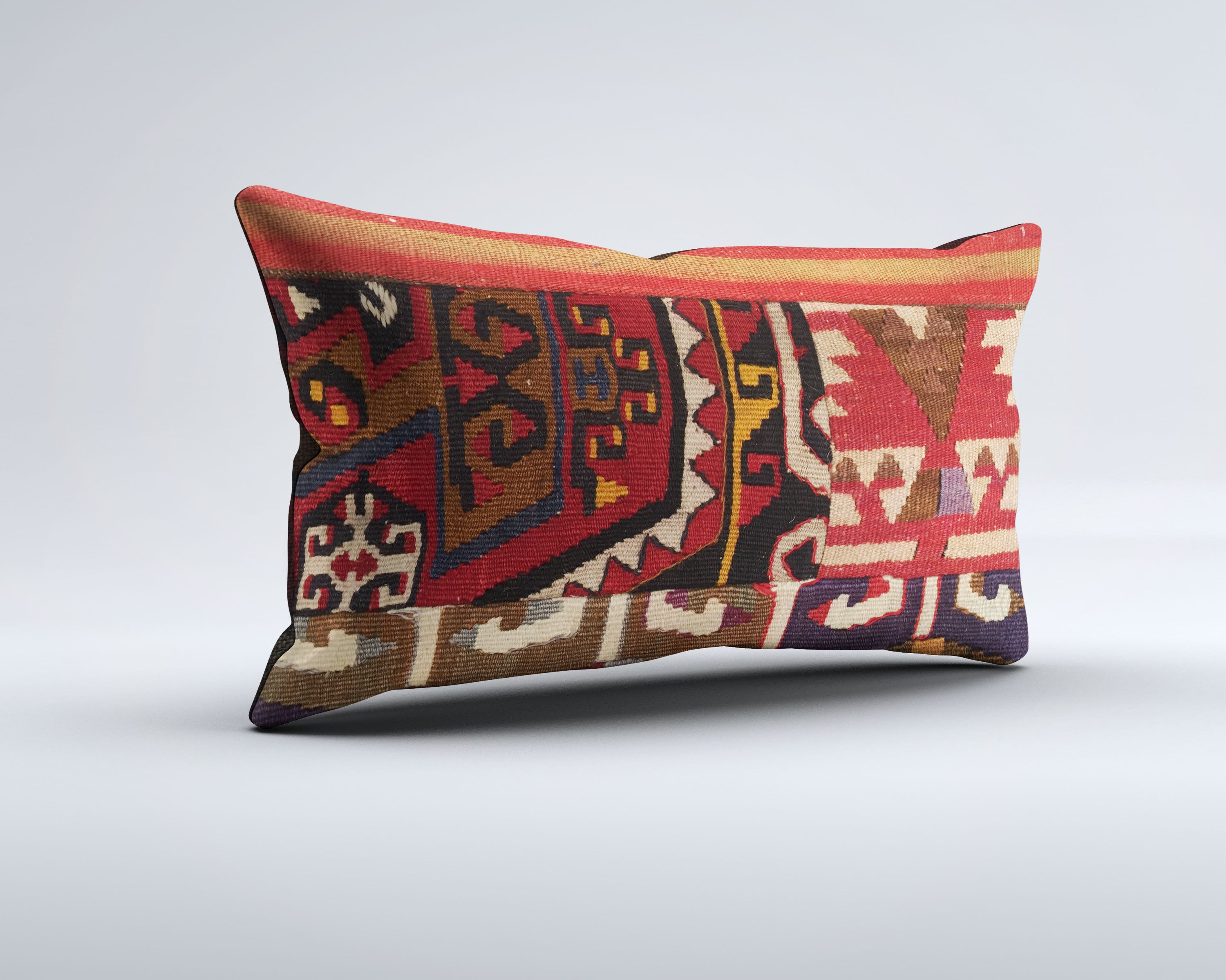 Vintage Turkish Kilim Cushion Cover, Pillowcase 30x50 cm 35391