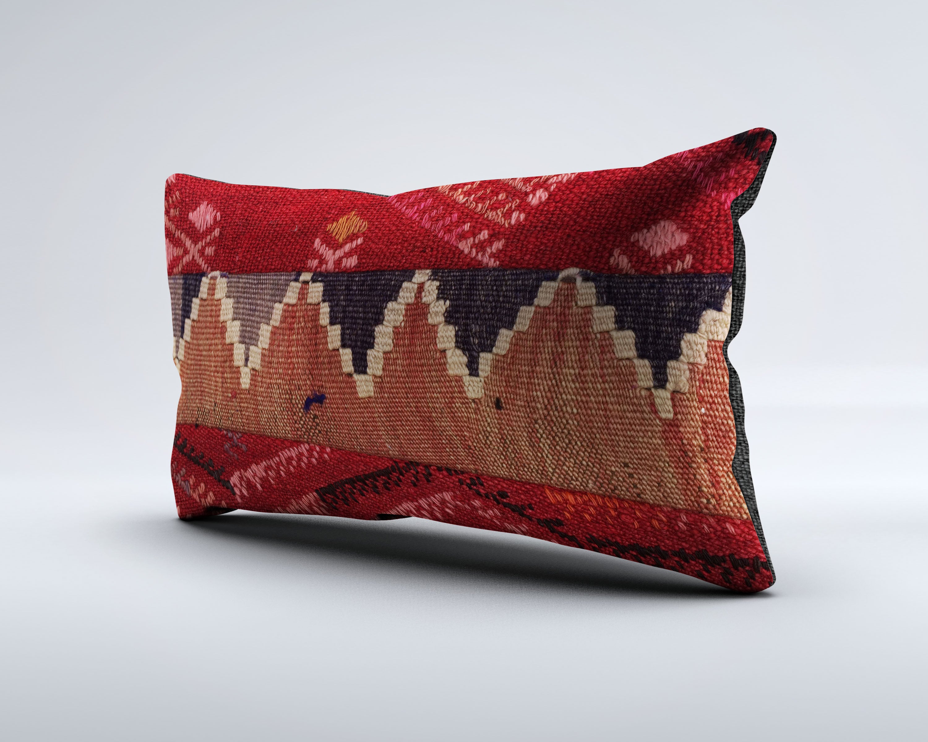 Vintage Turkish Kilim Cushion Cover, Pillowcase 30x50 cm 35392