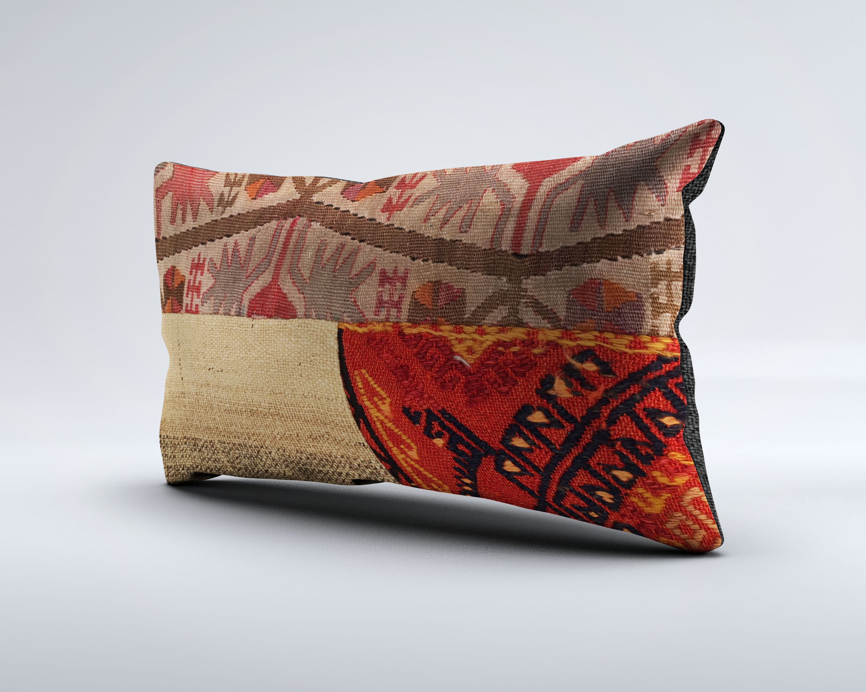 Vintage Turkish Kilim Cushion Cover, Pillowcase 30x50 cm 35395