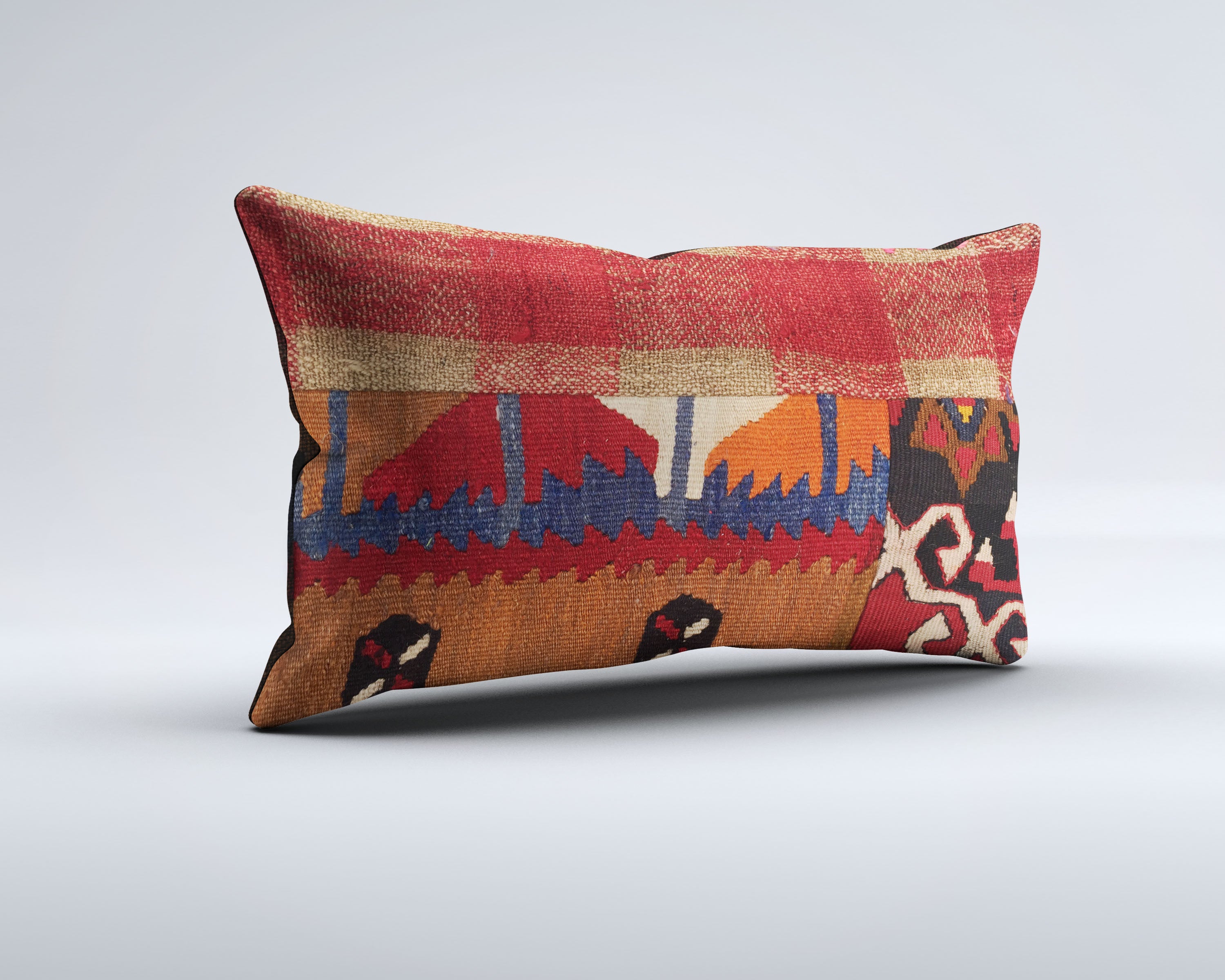 Vintage Turkish Kilim Cushion Cover, Pillowcase 30x50 cm 35396