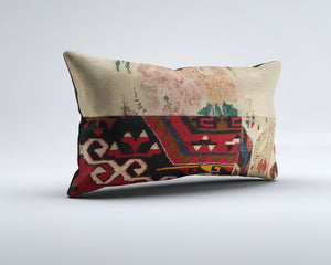 Vintage Turkish Kilim Cushion Cover, Pillowcase 30x50 cm 35397