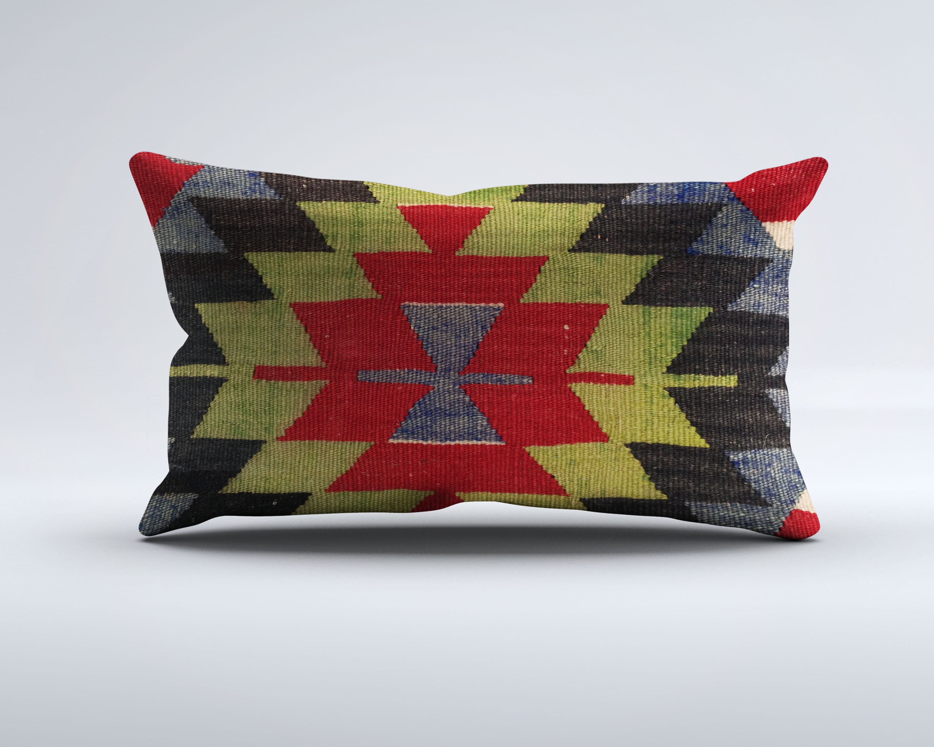 Vintage Turkish Kilim Cushion Cover, Pillowcase 30x50 cm 35398
