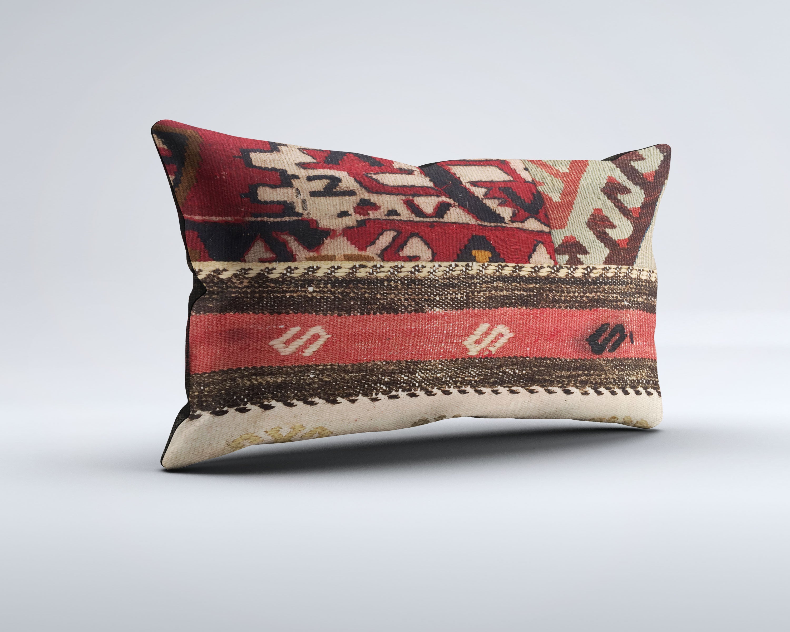 Vintage Turkish Kilim Cushion Cover, Pillowcase 30x50 cm 35399