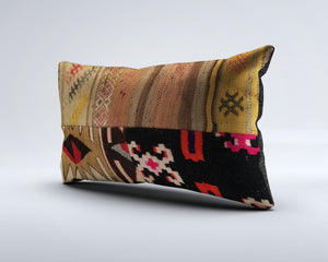Vintage Turkish Kilim Cushion Cover, Pillowcase 30x50 cm 35403