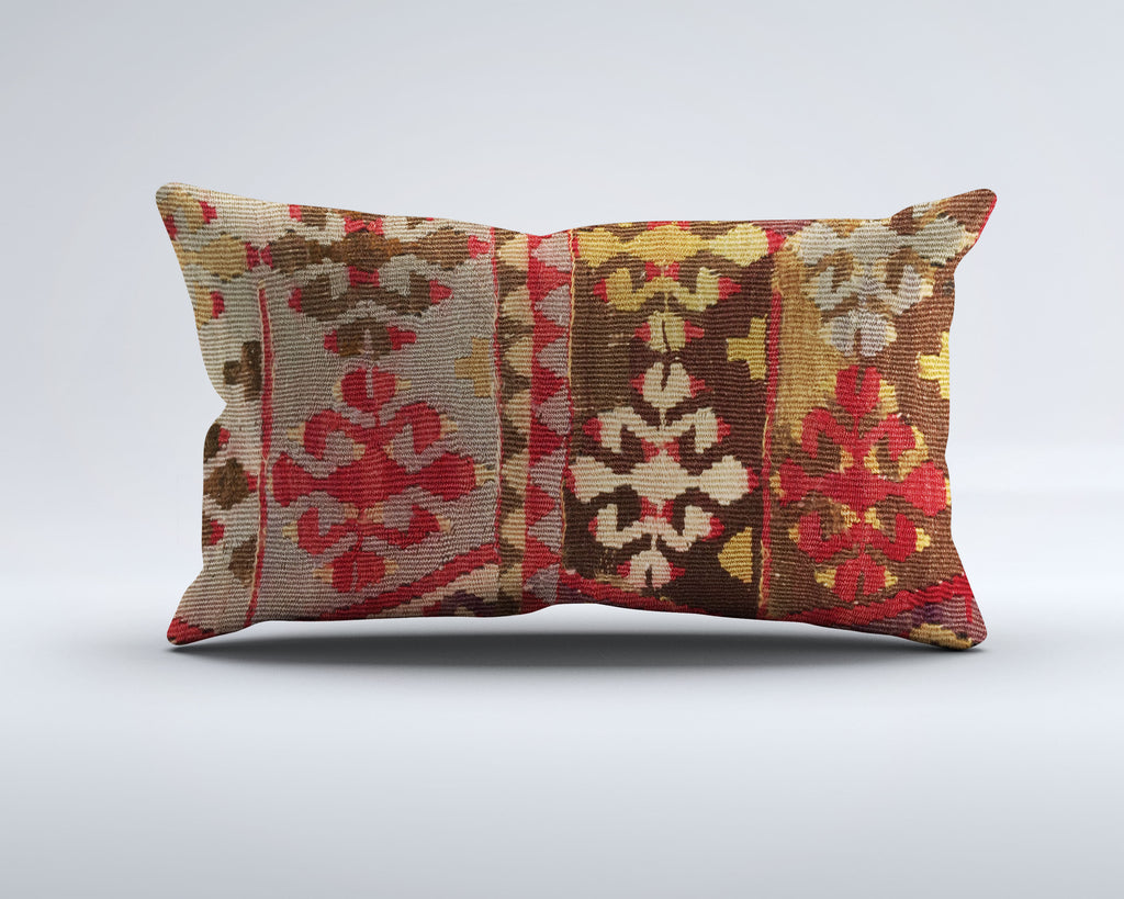 Vintage Turkish Kilim Cushion Cover, Pillowcase 30x50 cm 35404