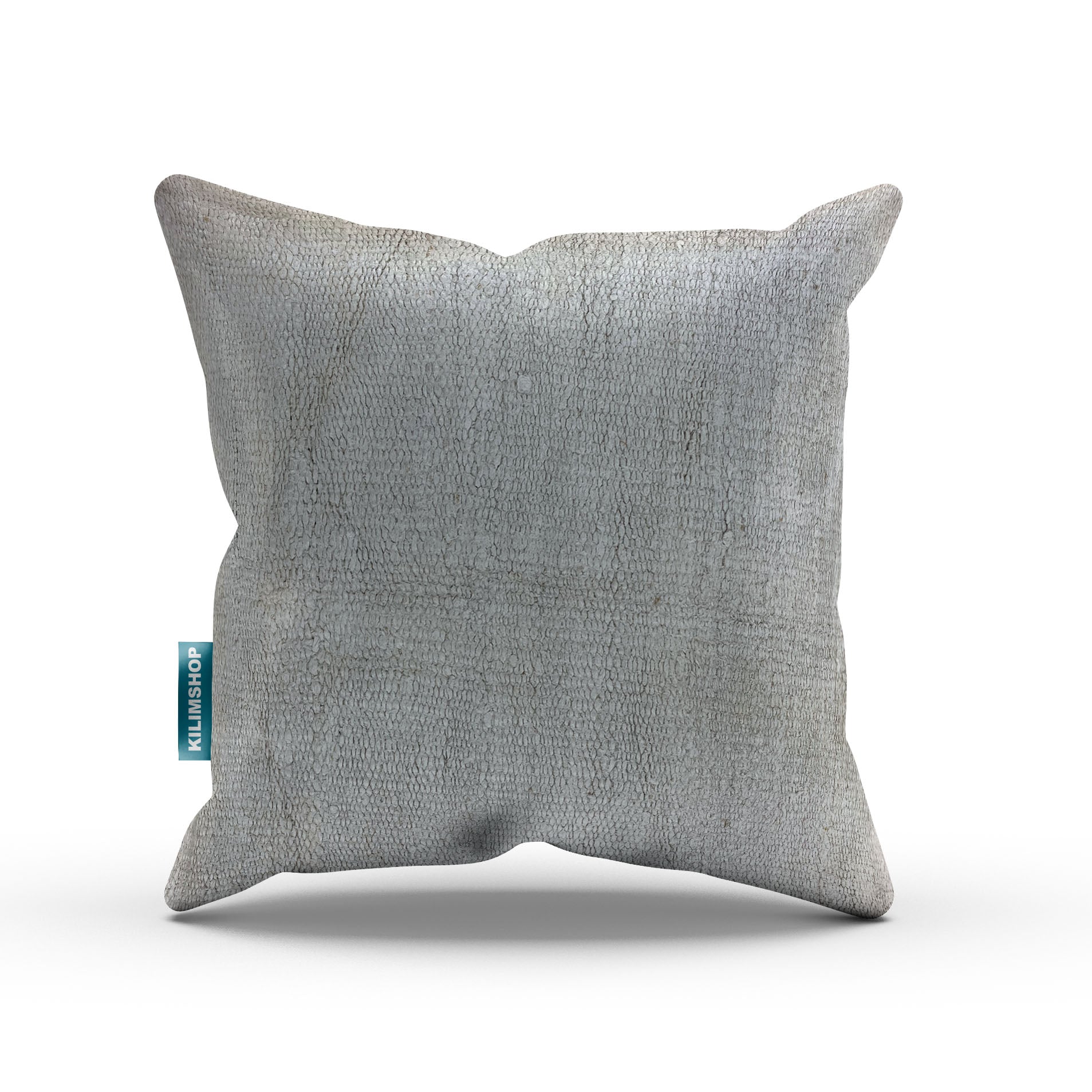 Vintage Kilim Cushion Cover 40x40 cm Square Wool Kelim Pillow Moroccan Decor