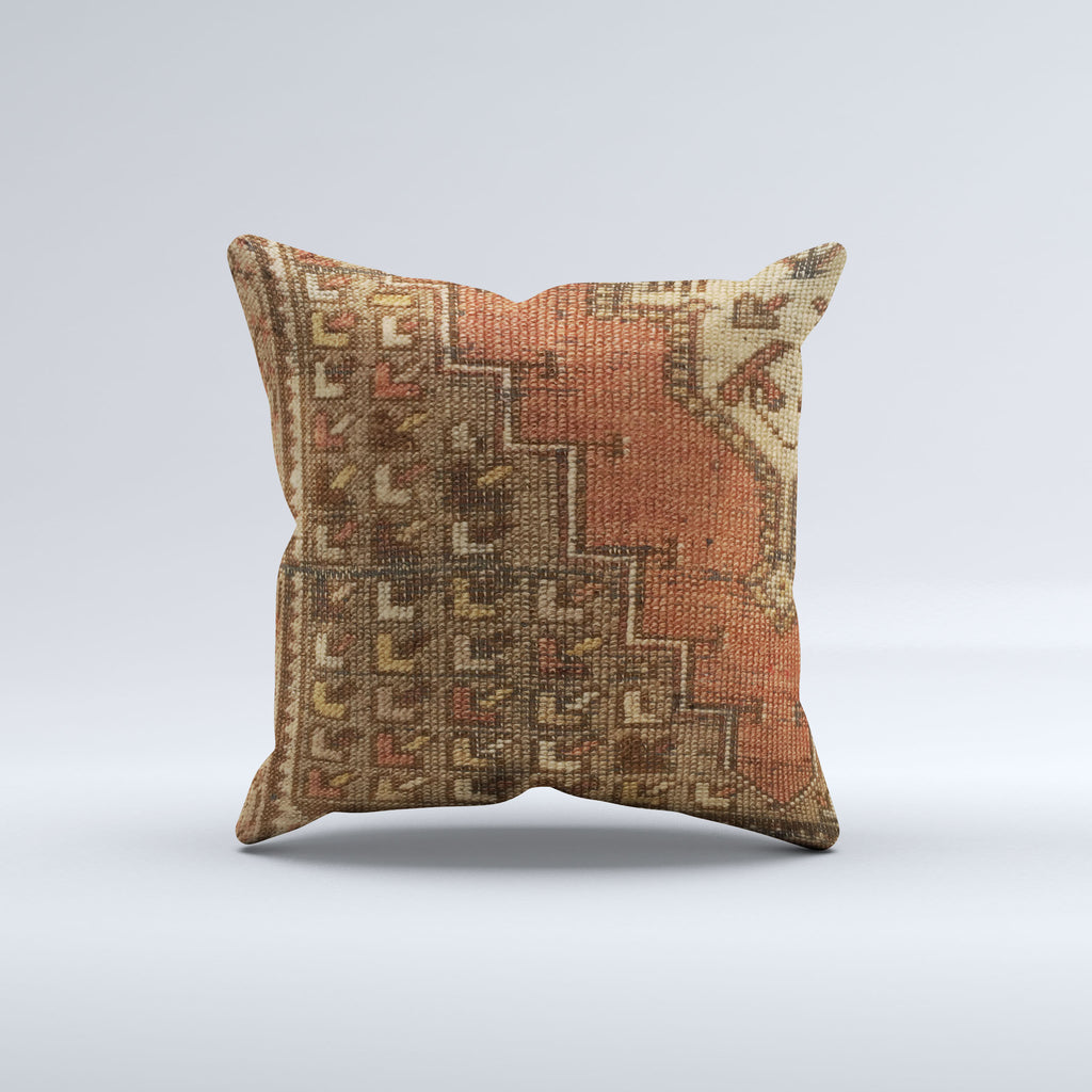 Carpet Cushion Cover, Pillow Case 40x40 cm Turkish Kilim, Handmade  40903