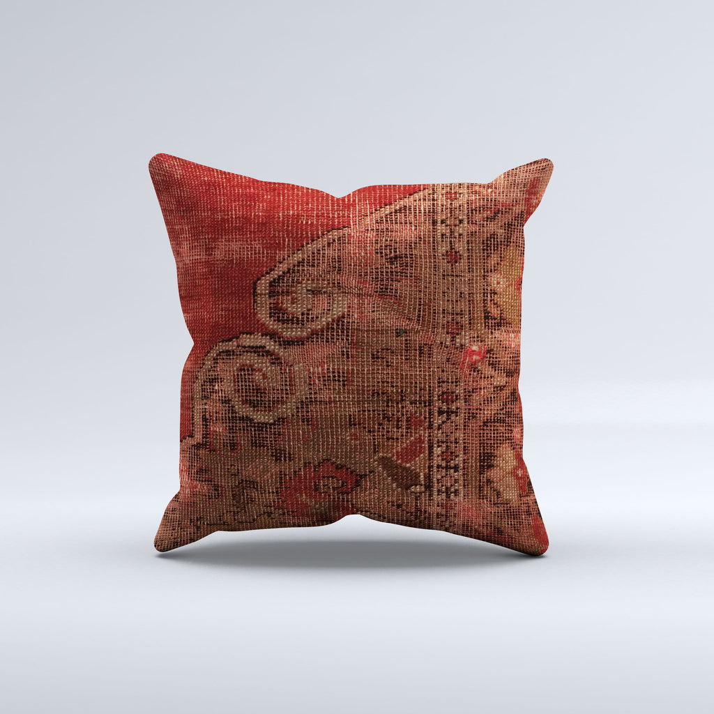 Carpet Cushion Cover, Pillow Case 40x40 cm Turkish Kilim, Handmade  40905