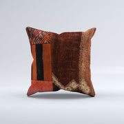 Carpet Cushion Cover, Pillow Case 40x40 cm Turkish Kilim, Handmade  40912