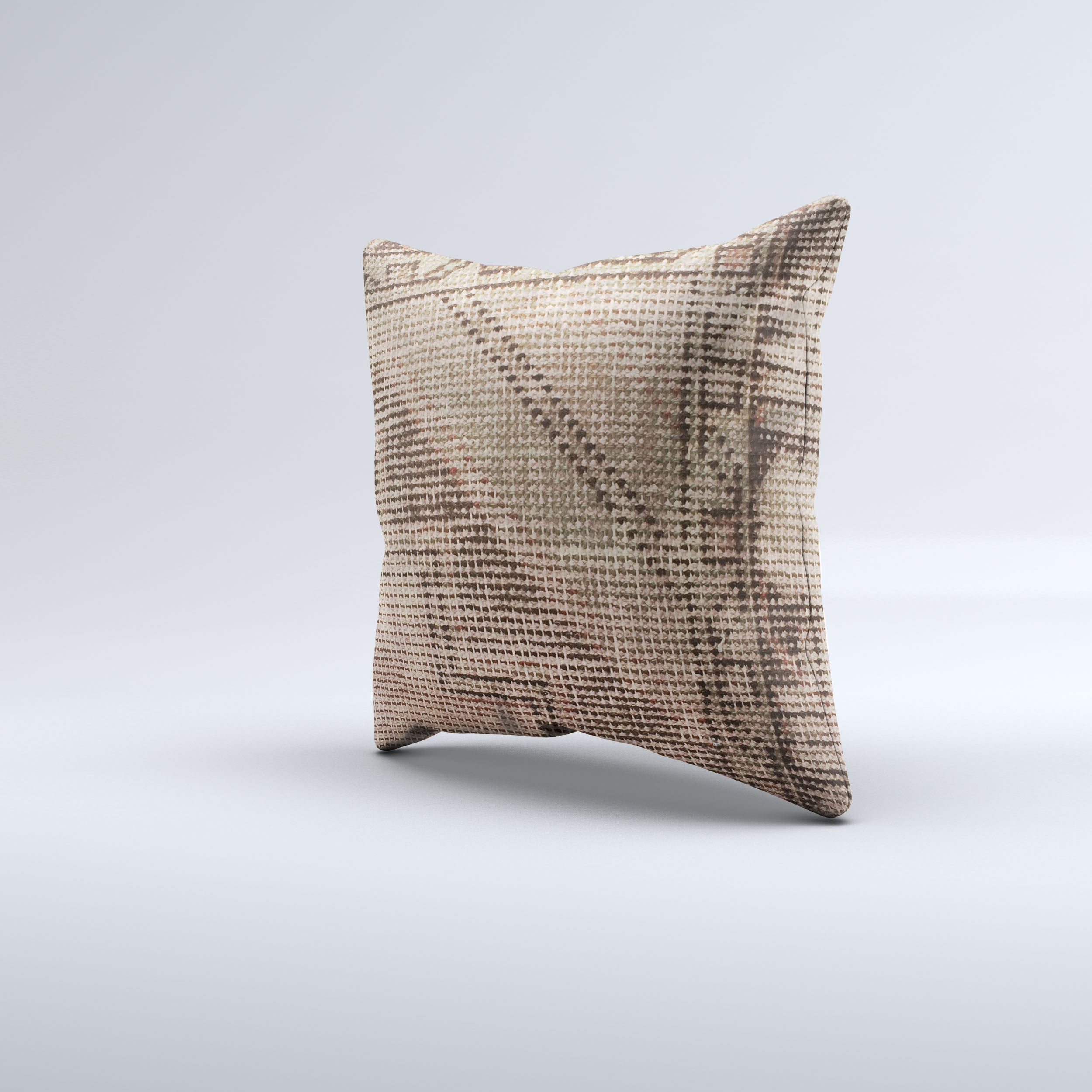 Carpet Cushion Cover, Pillow Case 40x40 cm Turkish Kilim, Handmade  40924