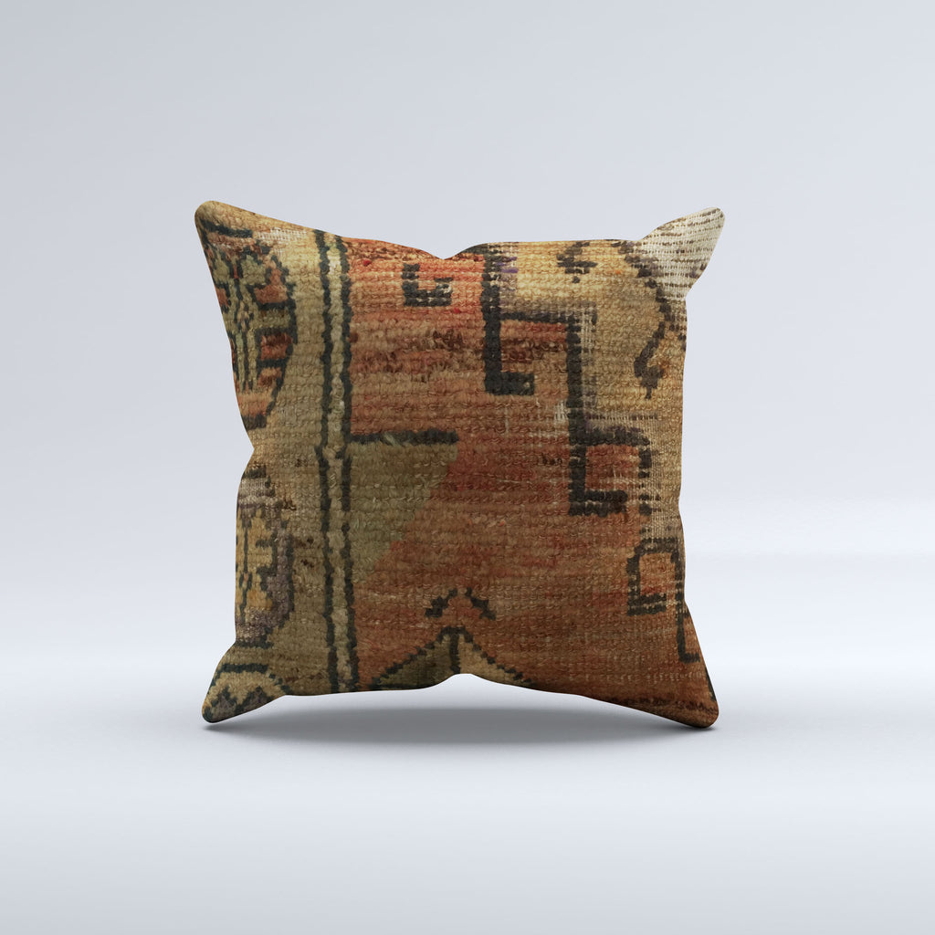 Carpet Cushion Cover, Pillow Case 40x40 cm Turkish Kilim, Handmade  40930