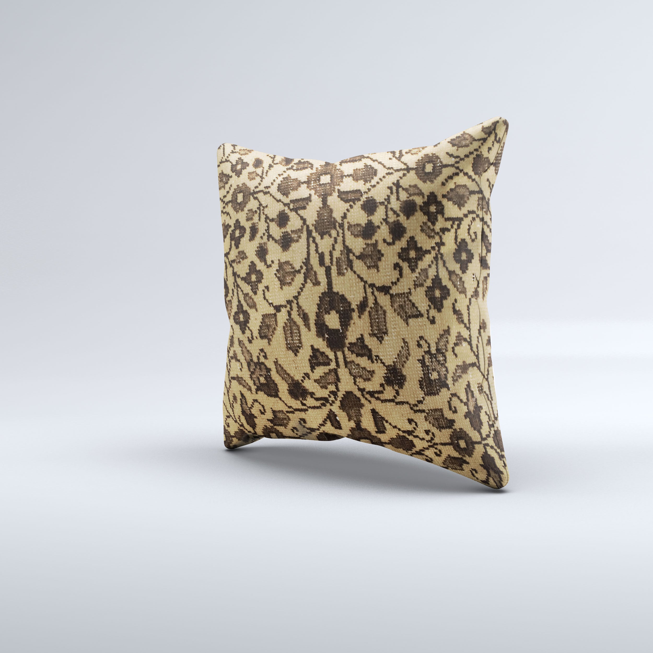 Carpet Cushion Cover, Pillow Case 40x40 cm Turkish Kilim, Handmade  40934