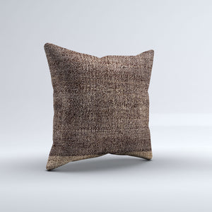Vintage Turkish Kilim Cushion Cover 50x50 cm Square Wool Kelim Pillowcase 50512