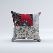 Carpet Cushion Cover, Pillow Case 50x50cm Turkish Kilim, Handmade  50541