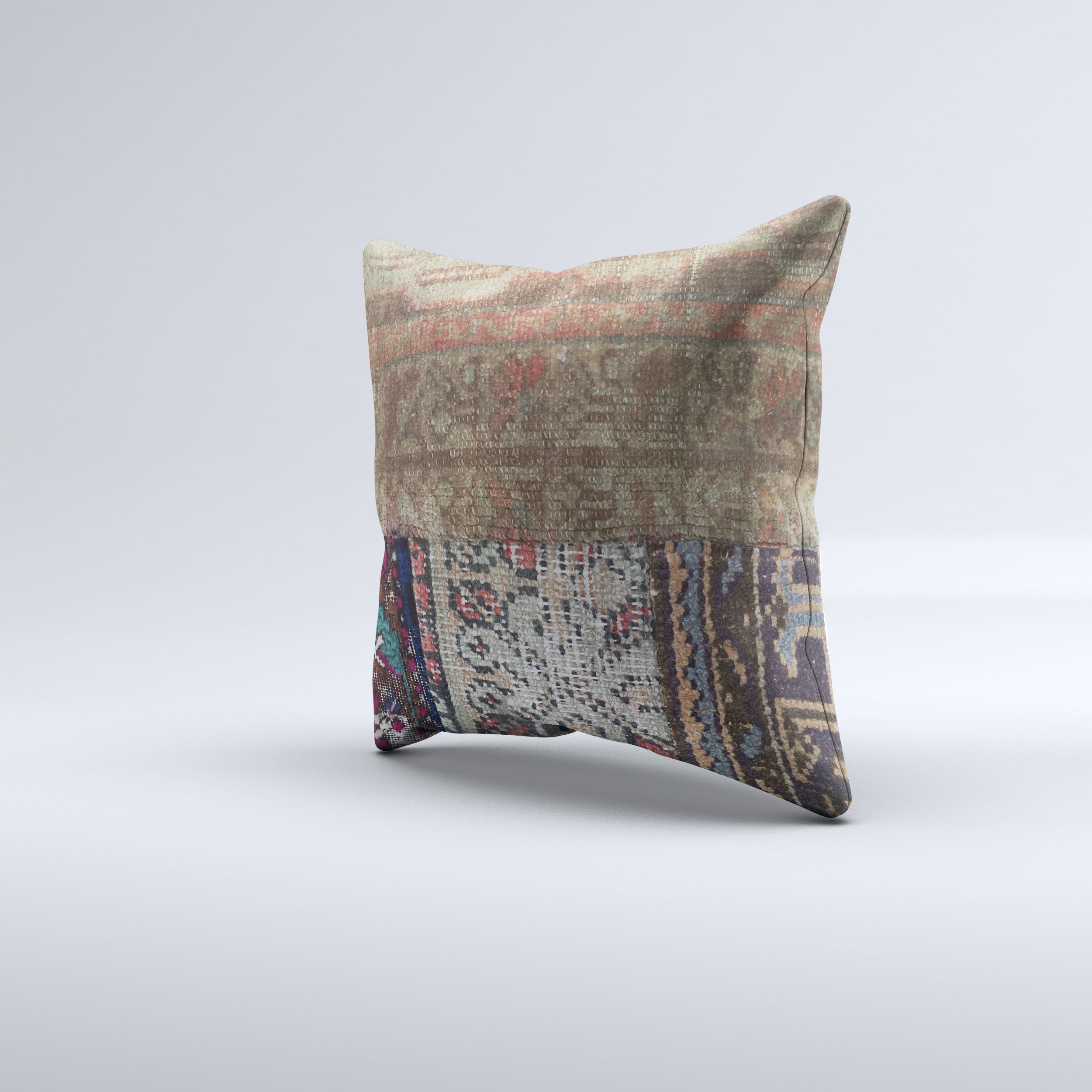 Carpet Cushion Cover, Pillow Case 50x50cm Turkish Kilim, Handmade  50553